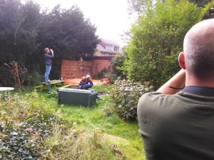 Kijken en luisteren in de achtertuin van Matthias 