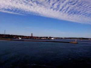 West-Terschelling vanaf de boot